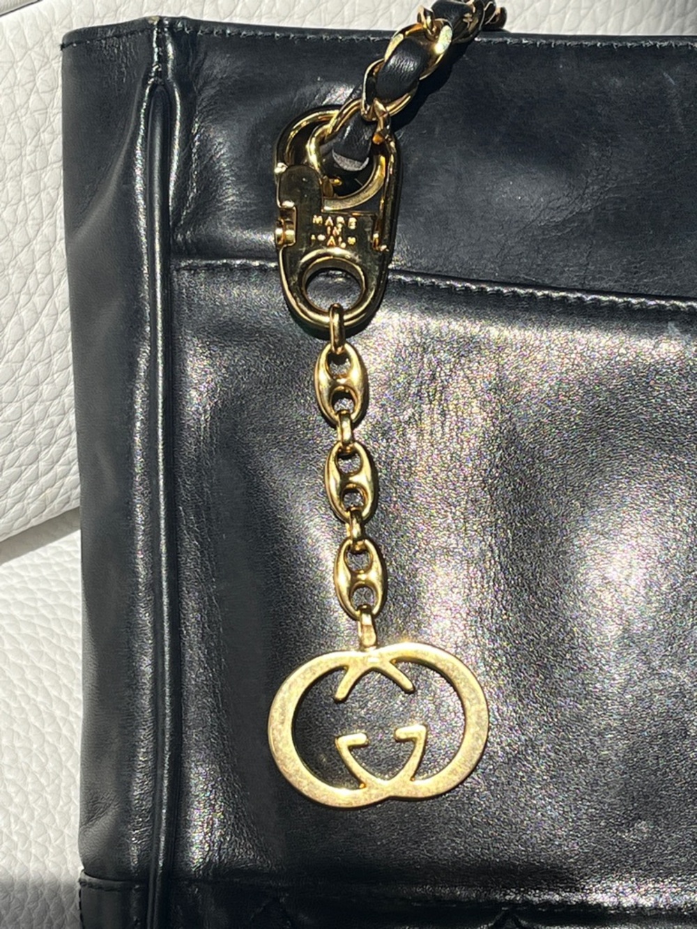 Gucci Gold GG Charm